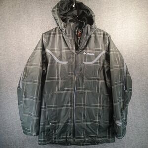 Columbia Whirlibird V Interchange Jacket Mens S Black 3-In-1 Snowboarding Skiing